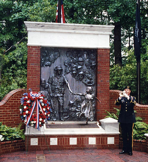 Faces of War Memorial.